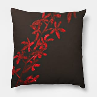 Red Orchids Pillow