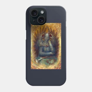 Dweller in the Innermost - George Frederic Watts Phone Case