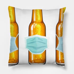 Coronavirus Funny Beer Drinking Pillow