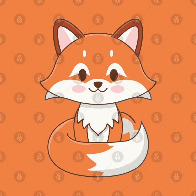 Cute Kawaii Fox by Art-Jiyuu