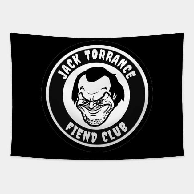 JACK TORRANCE FIEND CLUB Tapestry by The Grand Guignol Horror Store