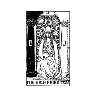 Tarot Card - The High Priestess T-Shirt