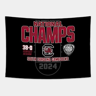 National Championship 2024 Women's Basketball Tapestry