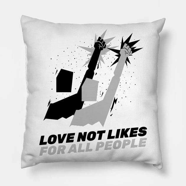 Bring Love to the World Pillow by Live.Life.Now