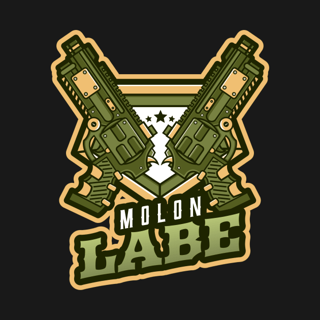 Guns | Molon Labe by Mega Tee Store