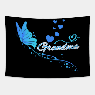 Grandma-Butterflies Tapestry