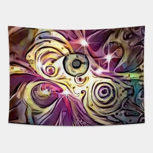 Colorful Eye Painting Tapestry