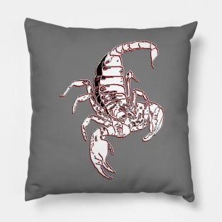 Scorpion 3D Scorpio skorpion Skorpio Pillow