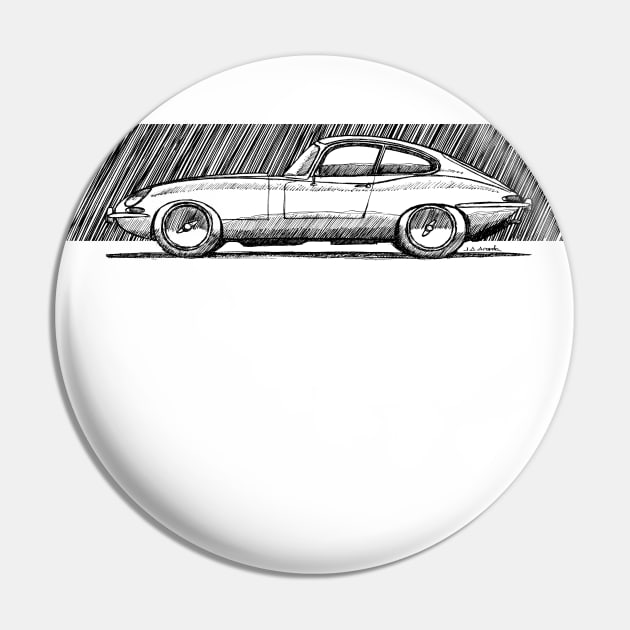 Handmade sketchy drawing of the most beautifull car ever! Pin by jaagdesign