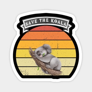 save the koalas Magnet