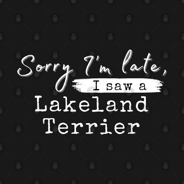 Sorry im late i saw a Lakeland Terrier by Energized Designs