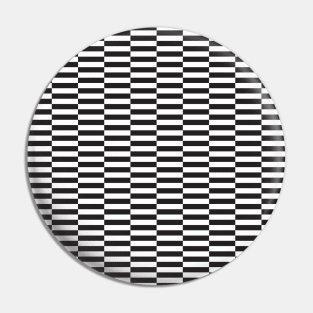 Striped monochrome op art pattern Pin