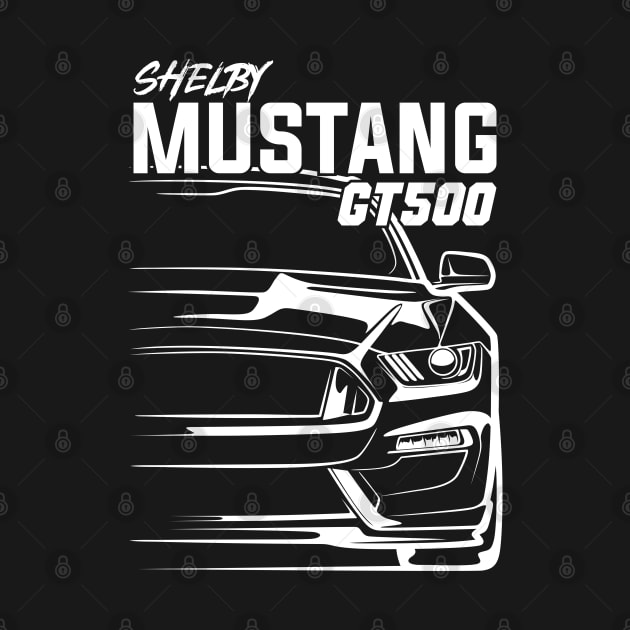 Shelby Mustang GT500 Silhouette by CreativeRAS