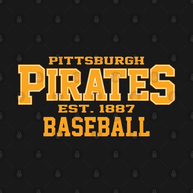 Pirates Pittsburgh Baseball by Cemploex_Art