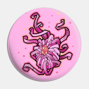 crazy pink chrysanthemum flower Pin