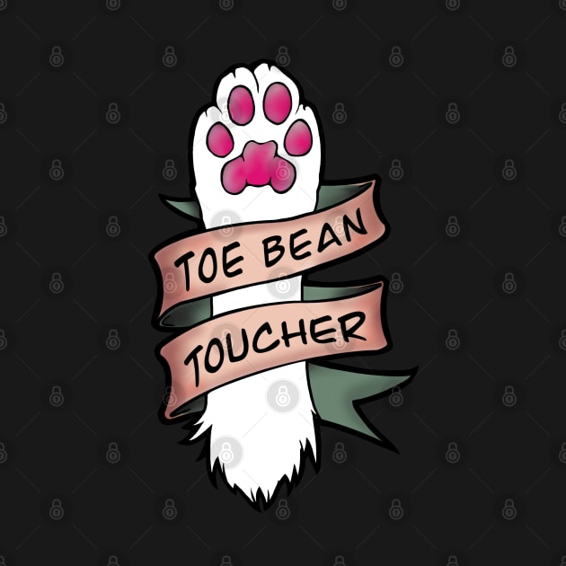 Toe Bean Toucher by Hyena Arts