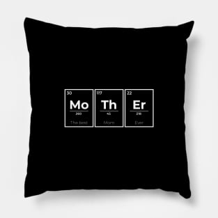 Cool Mother graphic With Periodic Table Design, Best Mom Gift design Pillow