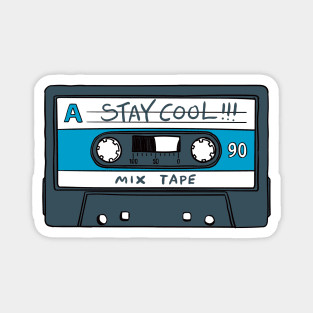 Stay cool cassette tape Magnet