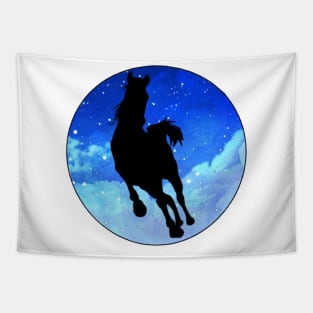 Stallion in the stars Tapestry