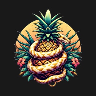 Python around pineapple T-Shirt