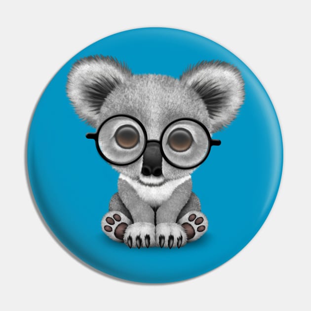 Koala bear with glasses top