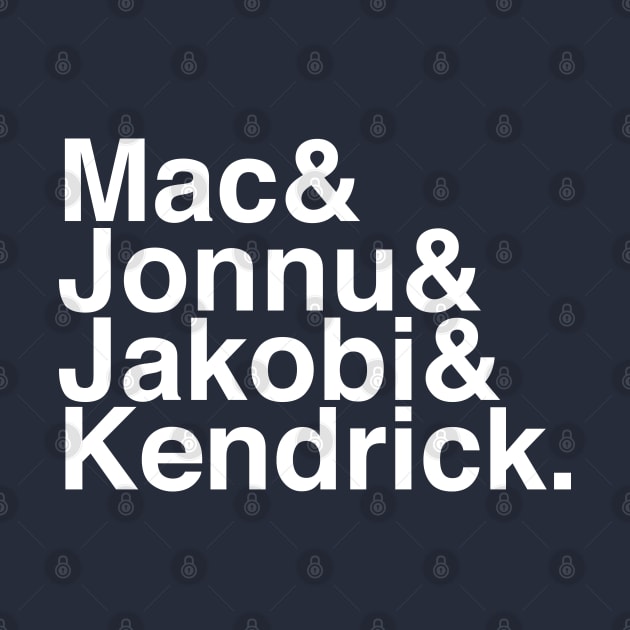 Mac & Jonnu & Jakobi & Kendrick. by Carl Cordes