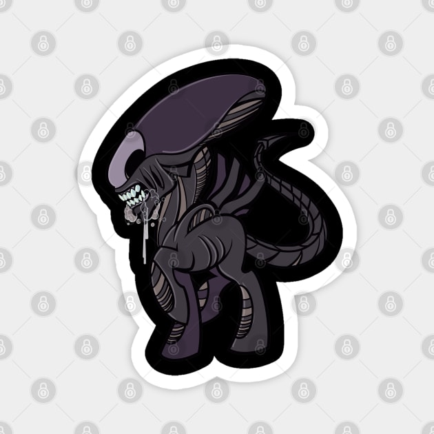 My Little Xenomorph Magnet by StudioPM71