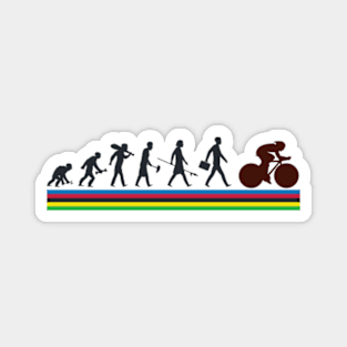 Cyclist Evolution Magnet