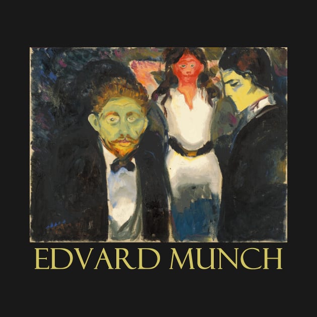 Jealousy by Edvard Munch by Naves