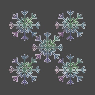 Snowflakes. T-Shirt