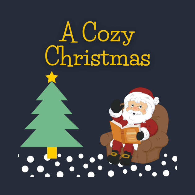 Bookworm Santa by A Cozy Christmas