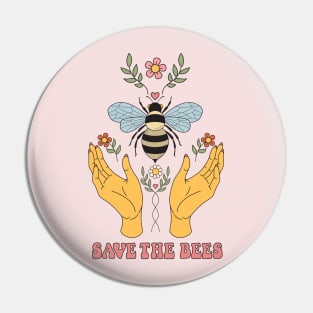 Save The Bees Pin