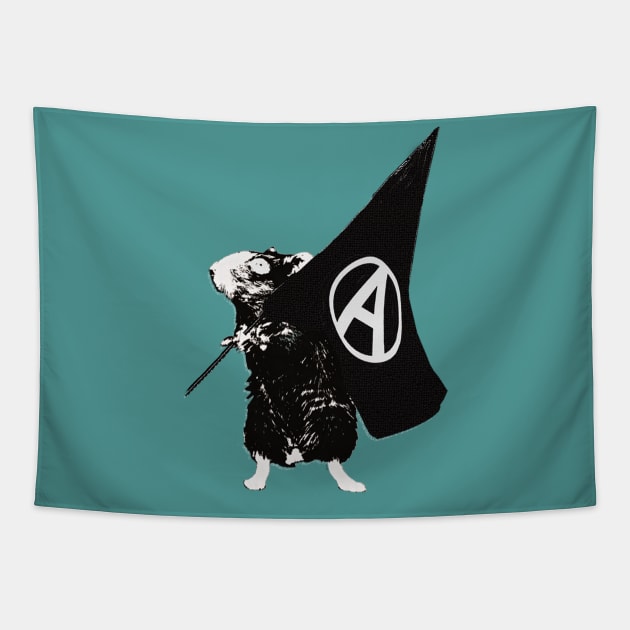 anarcho mouse Tapestry by strepho