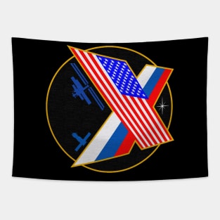 Black Panther Art - NASA Space Badge 157 Tapestry