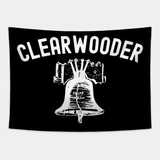 Clearwooder Clearwater Funny Philly Baseball Tee Tapestry