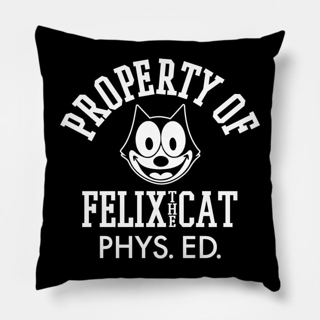 FELIX PHYS. ED. - 2.0 Pillow by ROBZILLA