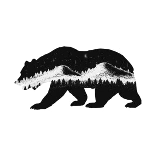 Bear at Night T-Shirt