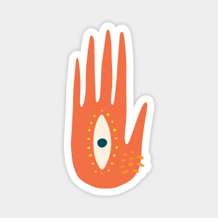 Spiritual Hand Eye Magnet