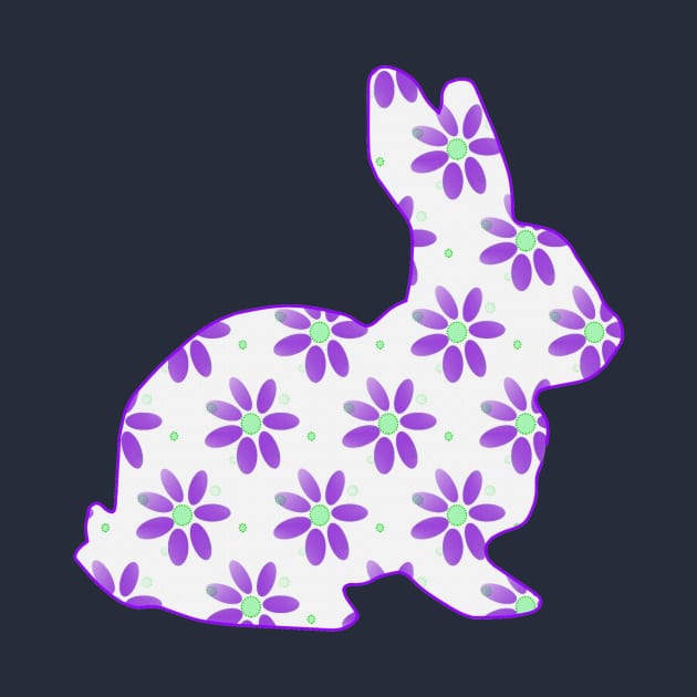 EASTER Bunny Rabbit  - Cute Easter Bunny Art by SartorisArt1