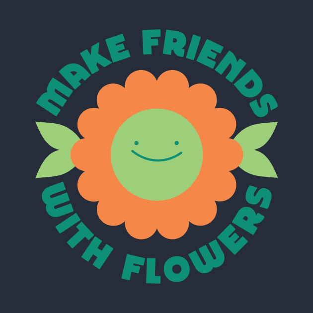 Friends with Flowers by Elizabeth Olwen