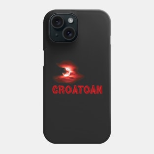 Croatoan Blood Moon Phone Case