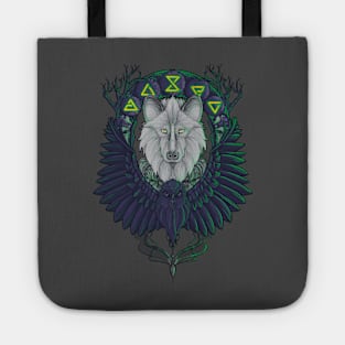 The raven and the wolf Tote