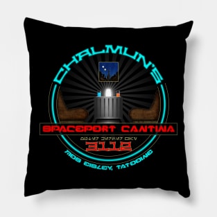 Chalmun's Spaceport Cantina Pillow