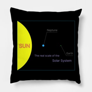 The real scale of the Solar System Pillow