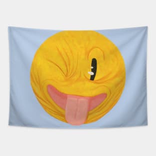 Cheeky Emoji Tapestry