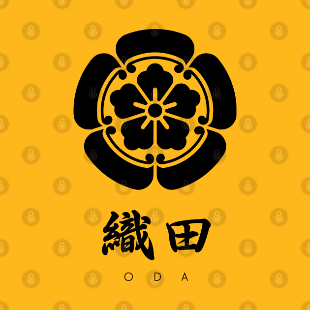 Oda Clan kamon with text by Takeda_Art