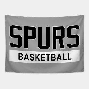 Spurs Basketball Tapestry