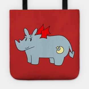 Red Devil Rhino Tote