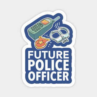 Future Police Officer Magnet