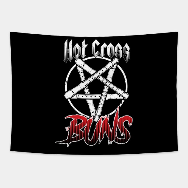 Hot Cross Buns Tapestry by jfuqua